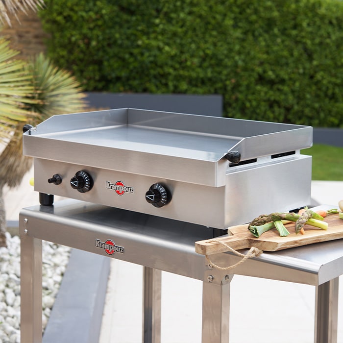 Plancha-inox-Samba-gaz-Krampouz