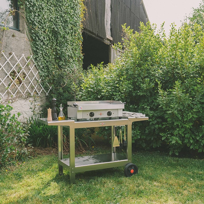 Krampouz Duo K Barbecue/Plancha - électrique- 8 pers - TINY WOOD