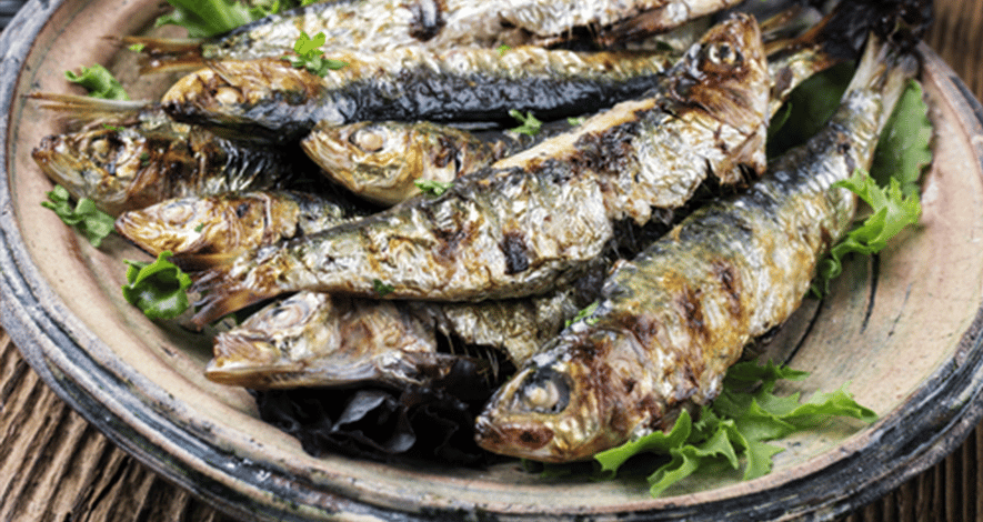 Recette de sardines - Cuisson de la sardine