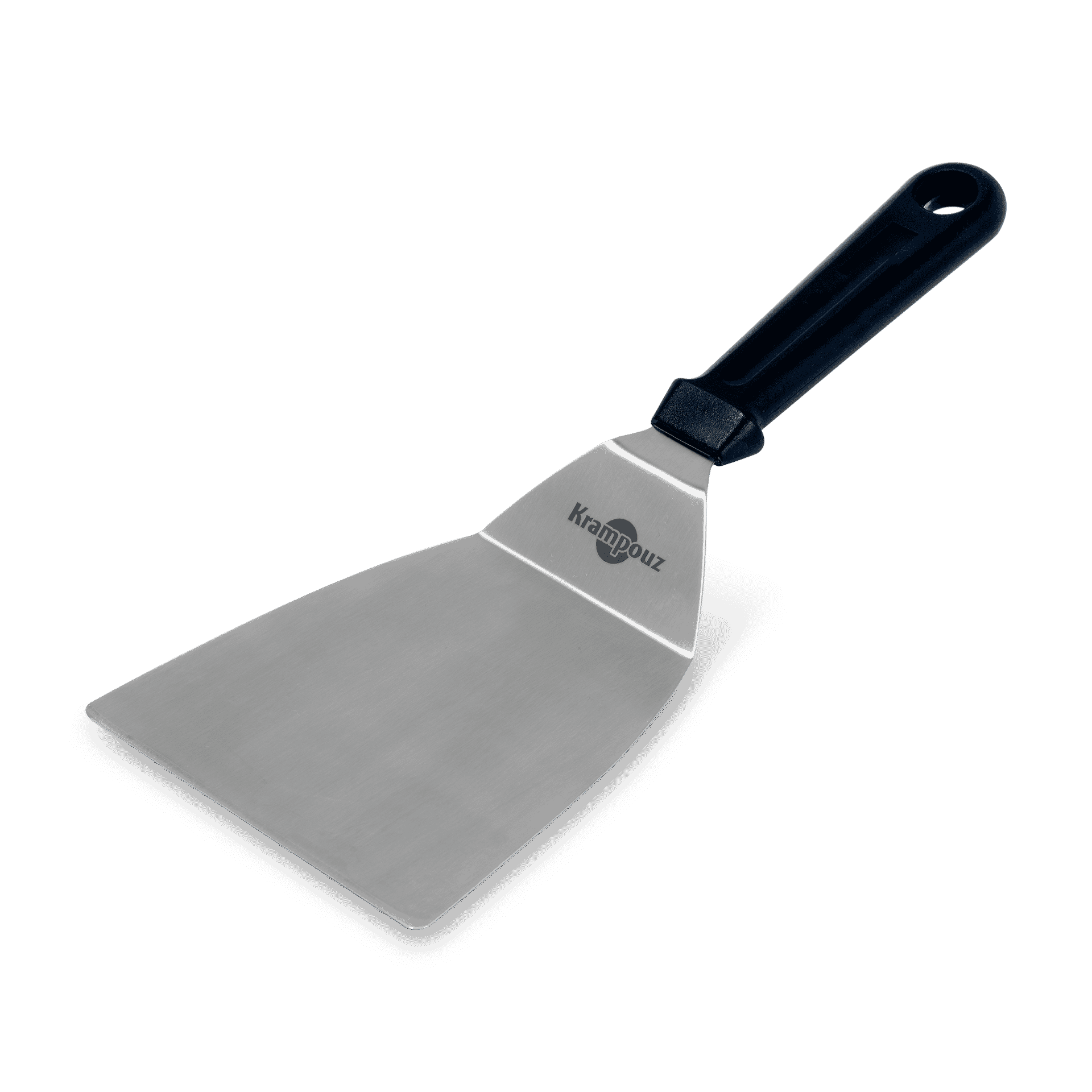 Spatule coudée en inox