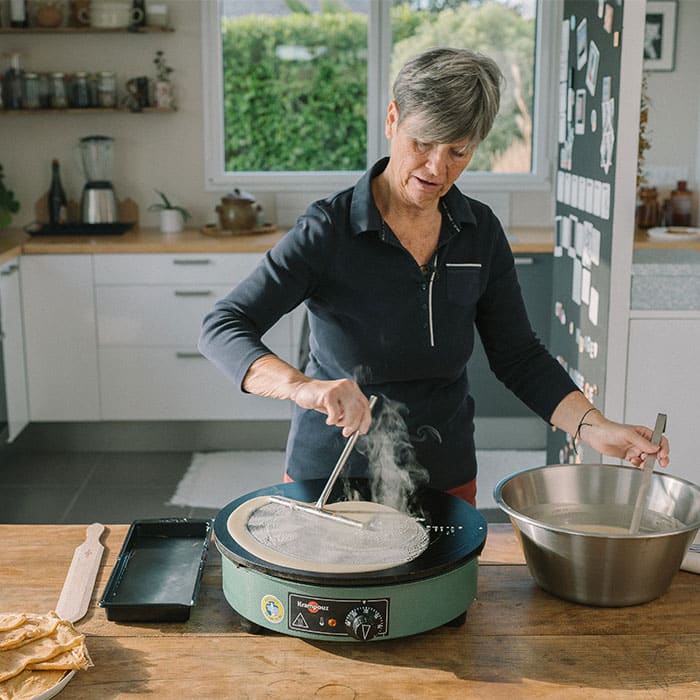 Tampon Clean+ Utilisation Crêpière Billig - Bellynck et Fils