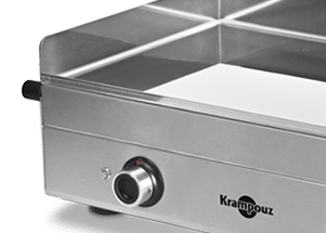 KRAMPOUZ Set accessoires inox gaufrier : : Cuisine et Maison