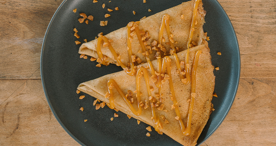 Crêpe caramel au beurre salé