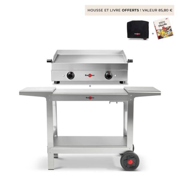 Pack • Plancha Saveur électrique + Chariot Plein Air
